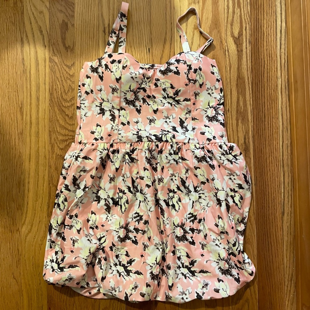 yesstyle floral swimdress + swim shorts